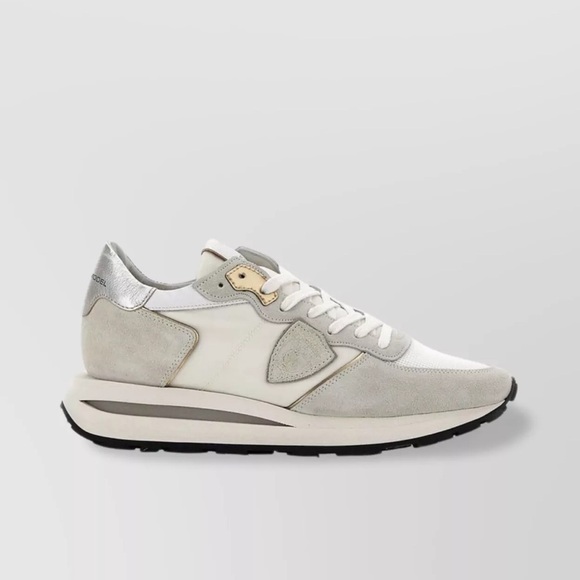Philippe Model Tropez Haute Suede Beige Women’s Sneakers - Picture 1 of 9